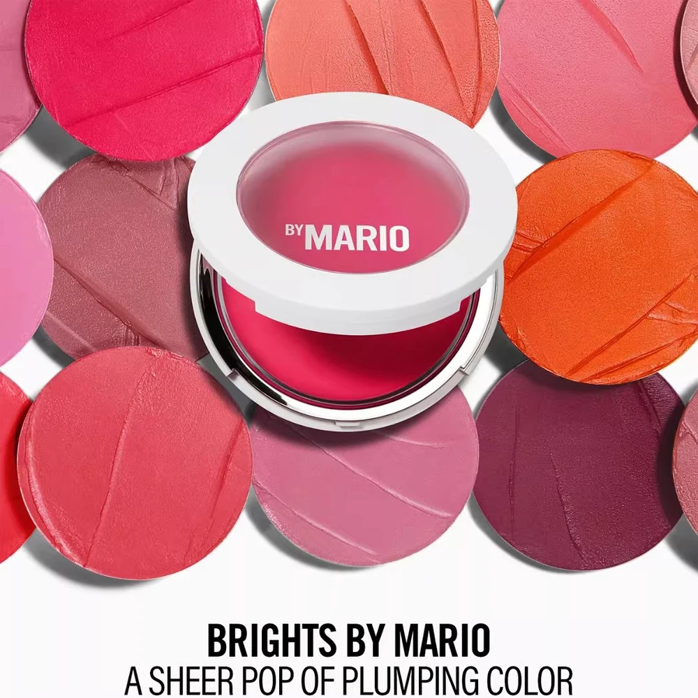 Mario Blush Single Color Matte Makeup Blushes Silky Matte Bronzer Setting Palette Cheek Contour Blush Facial Makeup Cosmetics