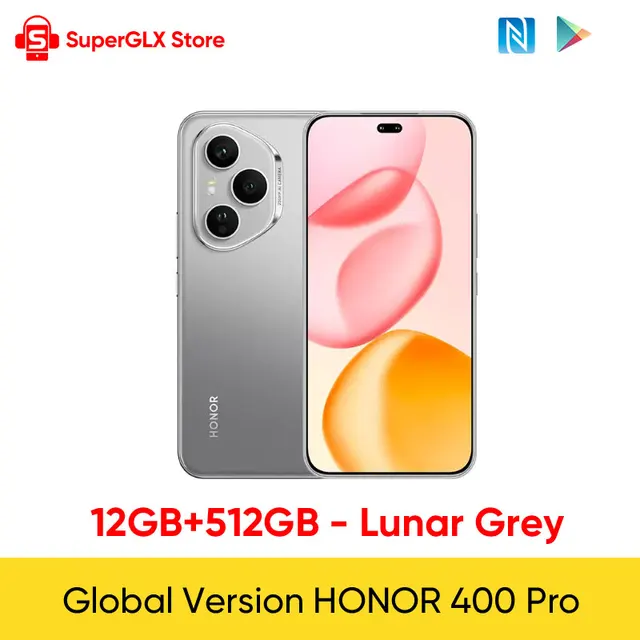 ★週末値下げ中★HONOR 400 Pro Lunar Grey Global版 Buy HONOR 400 Pro 5G Dual SIM 12GB/512GB - Lunar Grey