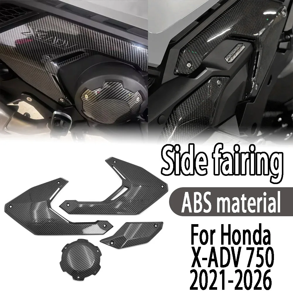 

For Honda X-ADV 750 XADV750 2021-2026 2025 Motorcycle Parts Side Panel Frame Cover Cowl Fairing Engine Tank Side Covers Panels