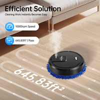Silent Intelligent Sweeping Robot Wet and Dry Intelligent Mopping Cleaner Household Intelligent Mopping Machine