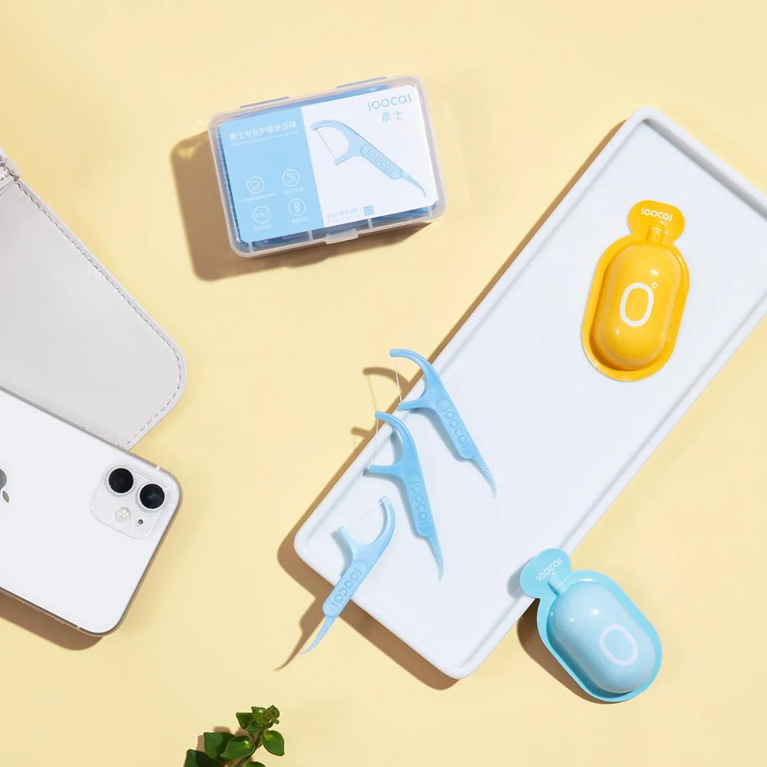 300 stücke soocas profession elle Zahnseide ergonomisches Design FDA-Test Lebensmittel qualität-neue/alte Versionen nach dem Zufalls prinzip geliefert