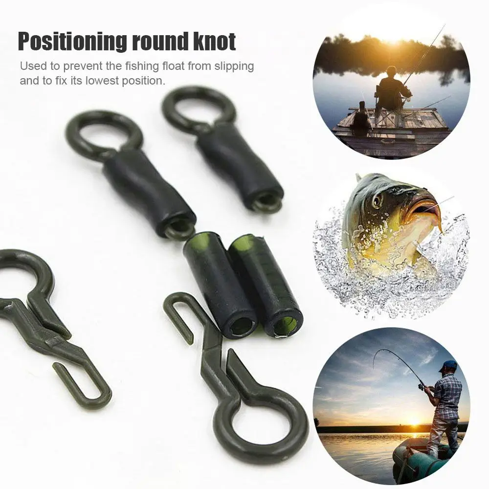 Fishing Convert Lead Carp Rig Tackle Locking Tube Silicone Sleeves Fishing Tools Fishing Back Lead Clips Fishing Accessories