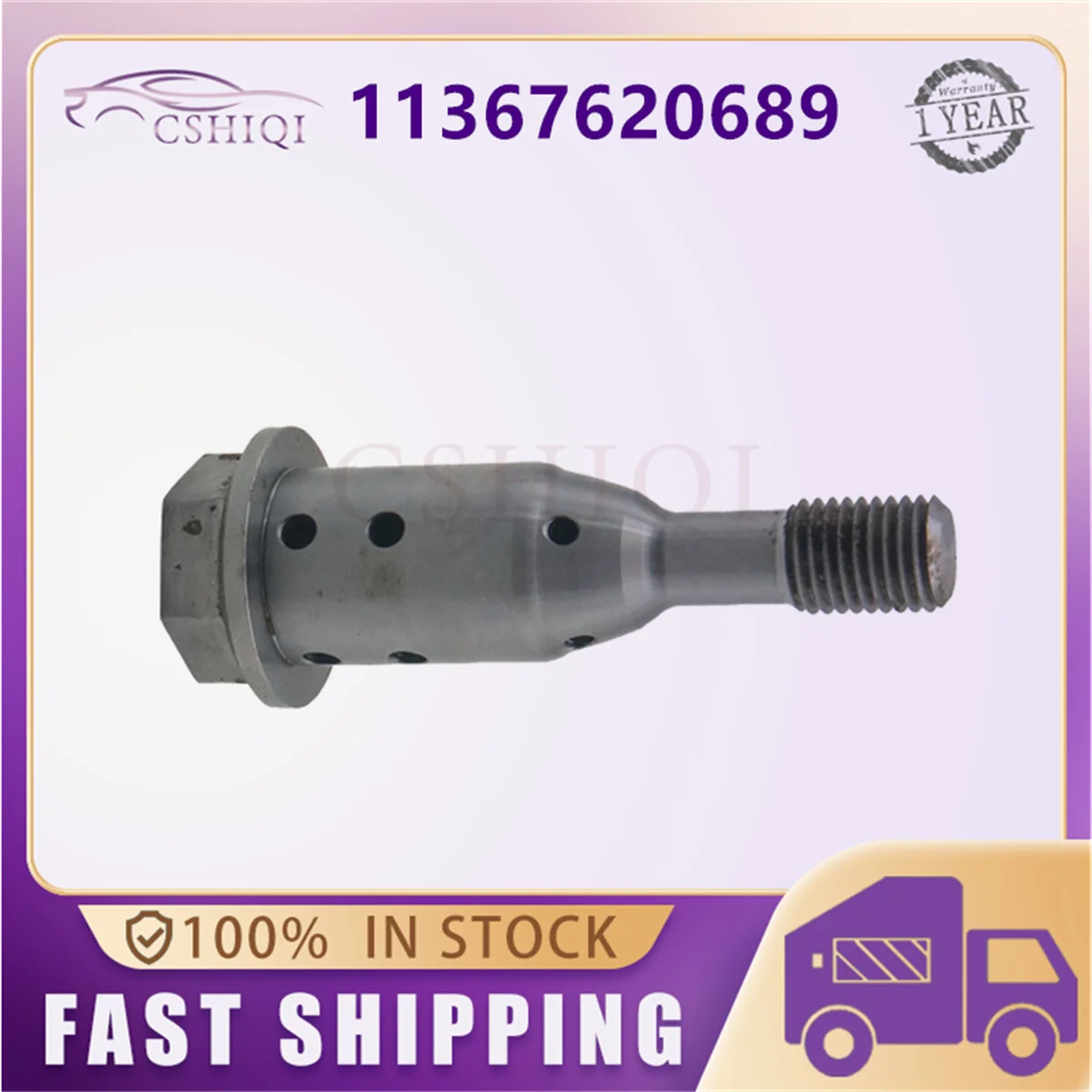 11367620689 VVT Control Center Screw Valve For BMW F45 i8 218i 220i MINI F55 F56 COOPER 11368617694 11368696446 Auto Spare Parts