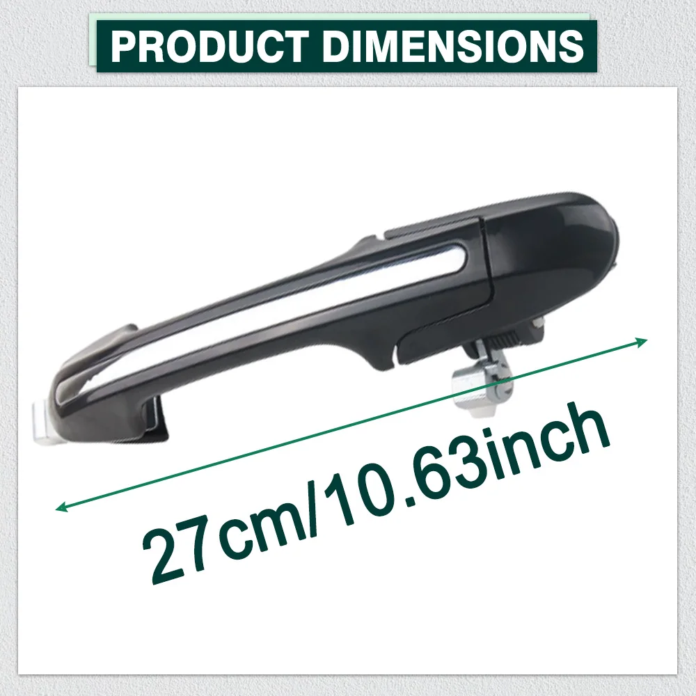 Für Honda Accord 2003 2004 2005 2006 2007 Auto Außen Außerhalb Türgriff Vorne Hinten Links Rechts 72180-SDE-T01 Linkslenker