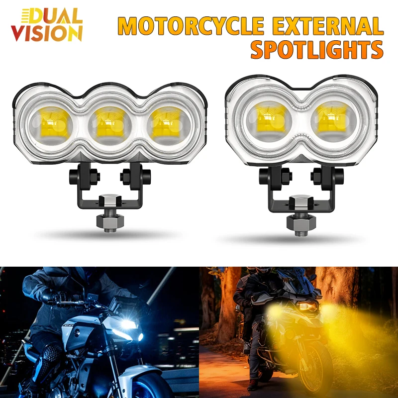 

1PCS Car LED Work Lamp Light Spotlight Driving Fog Light Motorcycle Flash Strobe Light 12V 24V For OffRoad Truck ATV Motorbike