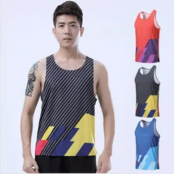 Adult Men Women Running Hiking Shirts Tight Gym Tank Top Fitness Marathon T-shirts Sport Exercise Basketball Vest Clothes A015