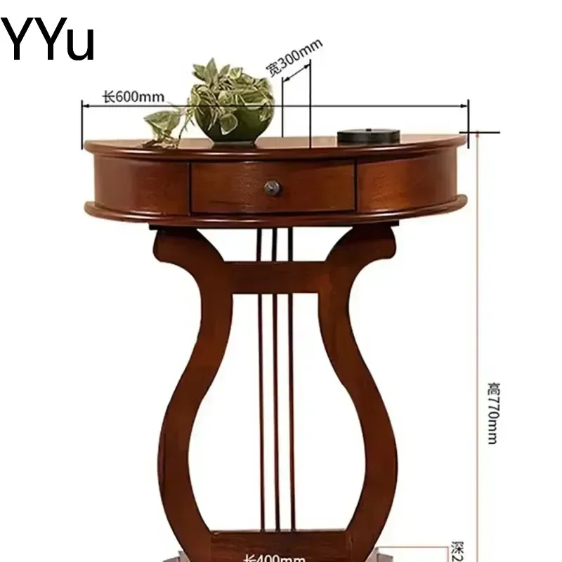 for Modern Nordic Corner Table Luxury Console Side End Tables for Living Room Home Furniture Decor Unique Design Quality Wood