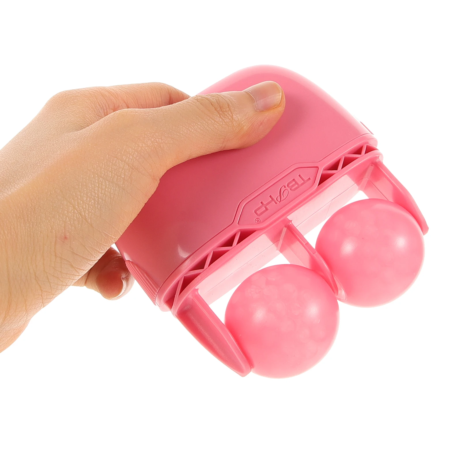 

Massager Double Head Pink Face Massage Tool Cooling Device for Facial Skin Care Home Use Beauty Roller