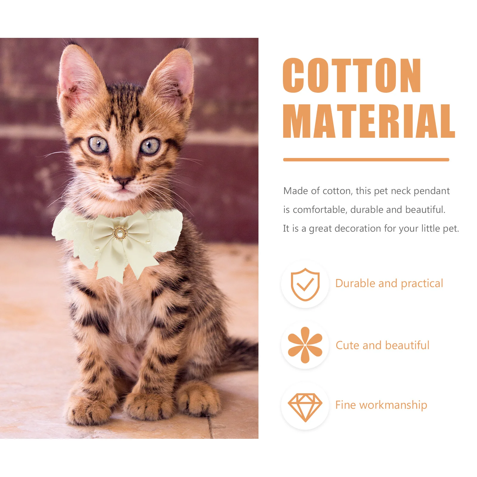 

1pcs Pet For Dogs Cat Bib Collar Wedding Scarf Holiday Lace Neckerchief Decorative Cat Collar Puppy Neckwear Dog Accessory