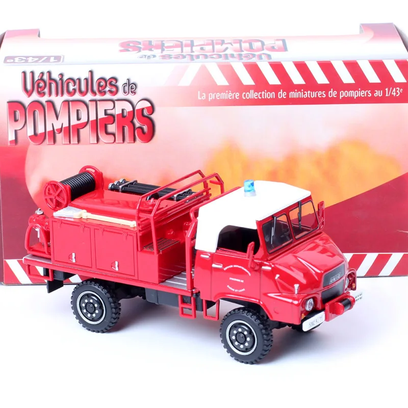 

1/43 Scale Simca Unic Marmon Bocquet Sumb Tanker Fire Truck Pompiers France Saint Jean de Vaux Vehicles Model Diecast Car Toy