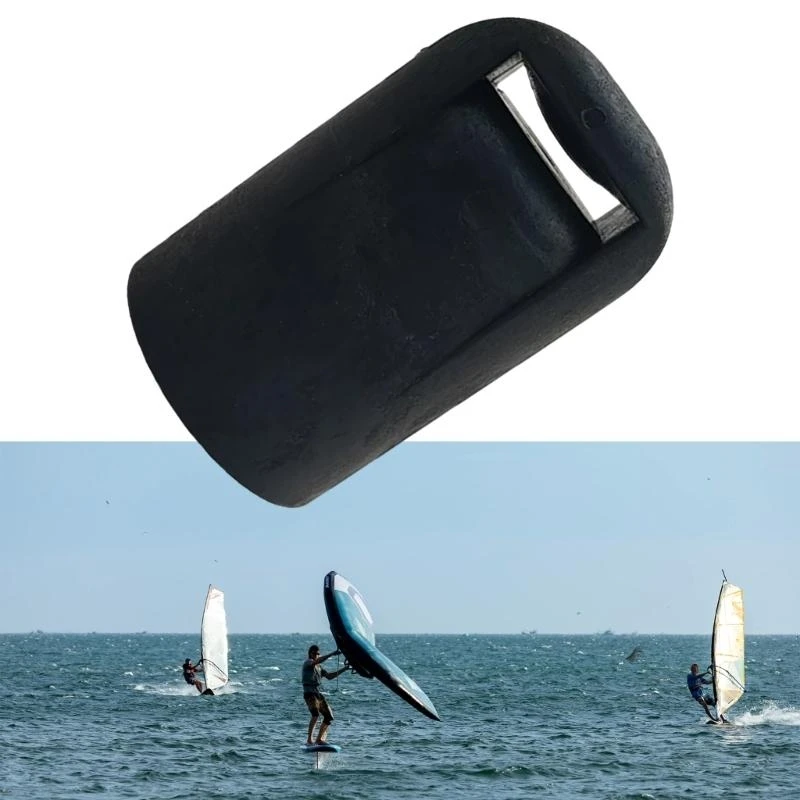 Windsurf로드 상단 캡 캡스 윈드 서프로드 탑 엔드 캡 부품 블랙 캐노피 상단 캡