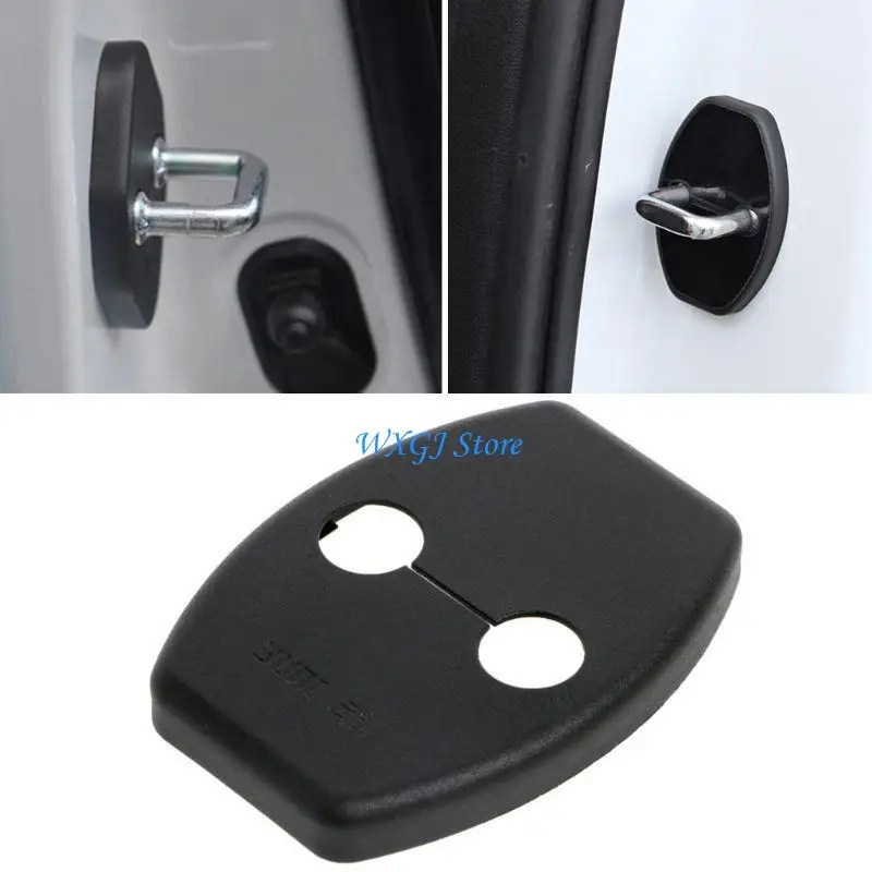 

37JE Car Door Lock Cover for Protection For Octavia Fabia Rapid Superb