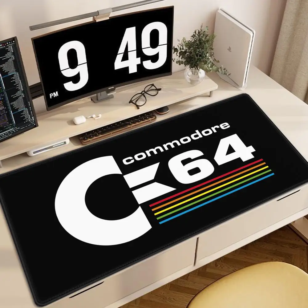 

Commodore 64 INS Tide Large Office Computer Desk Mat Table Keyboard Big Mouse Pad Laptop Cushion Non-slip For Teen Girls Bedroom