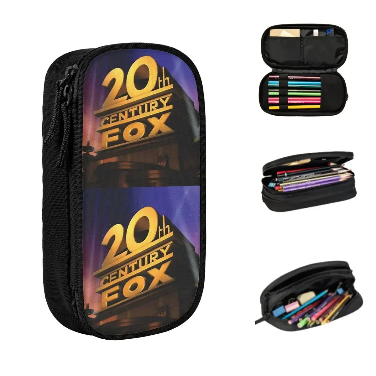 

20th Century Fox Classic Pencil Cases Big Capacity Pen Bags Pen Box Pencil Pouch For Boys Girls Students Stationery School
