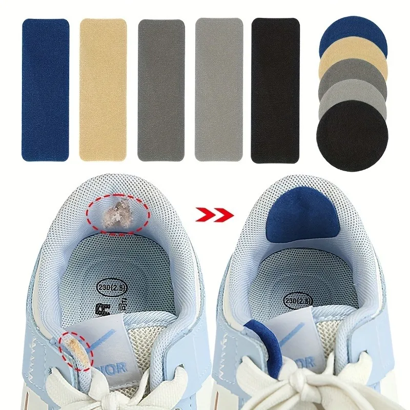 

6 Pcs Sneaker Repair Patches – Self-Adhesive Shoe Lining & Heel Repair Stickers, Fix Worn Edges, Extend Shoe Lifespan