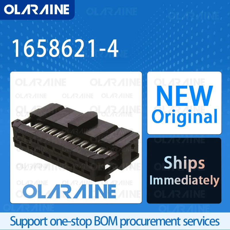 

20/50/100Pcs 1658621-4 100% brand new and original IC chip Headers and wire housings Connector 20 Position