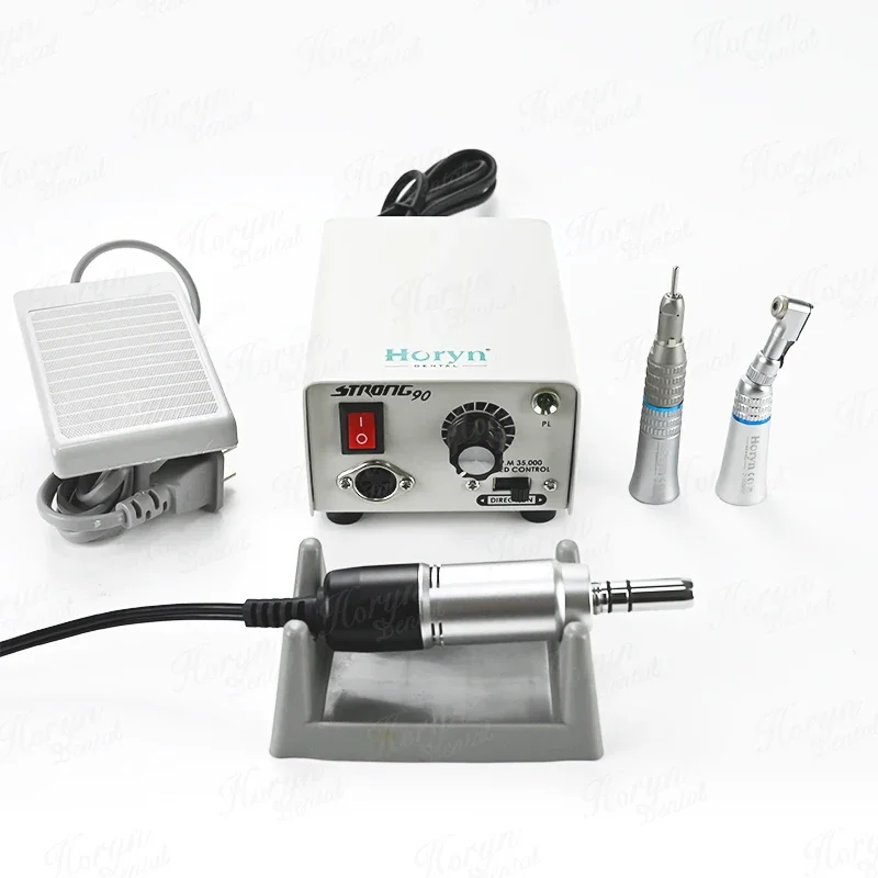 Strong E Type Brush Low Speed Handpiece 90 FF 180 Micro Motor DC den tal