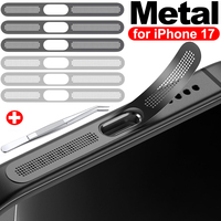 2-10PCS Metal Speaker Dust Cover for IPhone 17/17 Air/17 Pro/17 ProMax Adhesive Protective Speaker Mesh Dustproof Trumpet Net