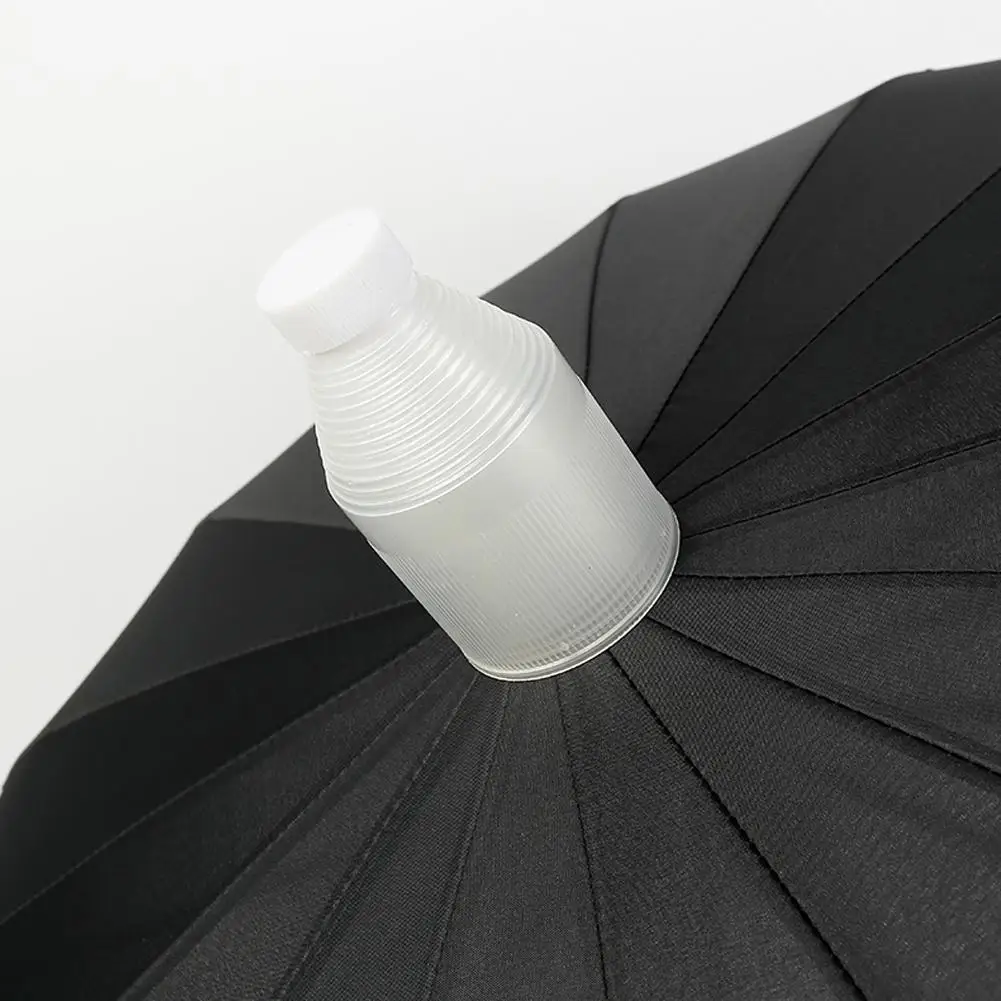 Plastic Umbrella Waterproof Telescopic Cover Non-drip Retractable Cover Waterproof Home Umbrella Sleeve Protective Tool
