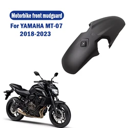 Roda dianteira da motocicleta Fender, guarda-lamas, Mudflap, Splash Mud Guard, Capa Fit para Yamaha MT-07, MT07, 2018, 2019, 2020, 2021, 2022, 2023