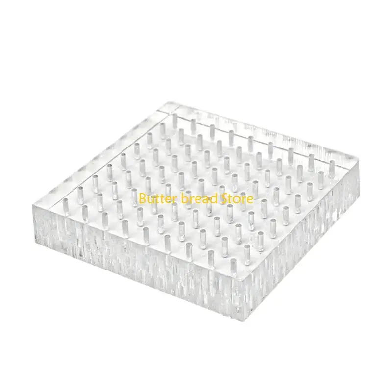 W89C Multiuse Craft Paint Display Stand With Stable Platform And Comfortable Grip Model Holder For Creative Art Work