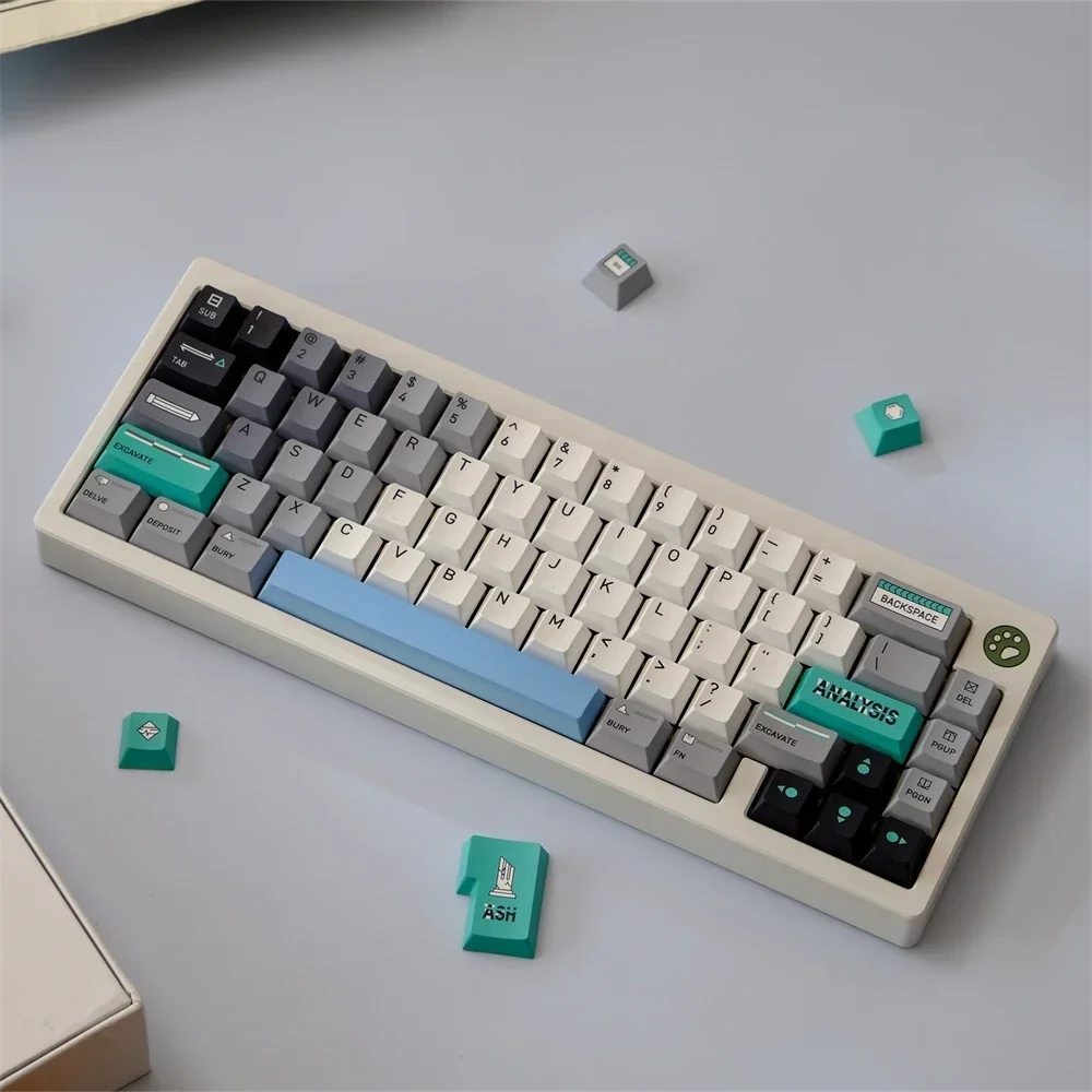 Future Archaeology PBT Original Factory Height, Sublimation, Mechanical Keyboard Cap