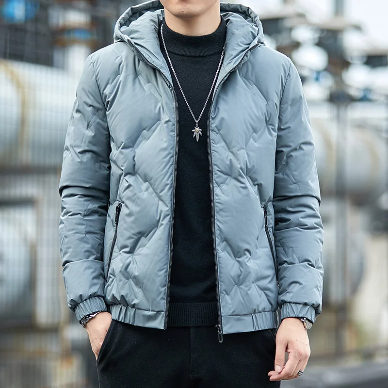 Unten Jacke Männer der Licht Und Dünne Kurze Stil Plus Sperrige Größe Modische Handsome Winter Neue Mantel Junge Koreanische Version warme