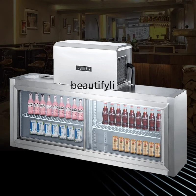 

Refrigerated Wall-Mounted Cabinet Kitchen Wall-Mounted Refrigerator Hanging Freezer Commercial Fresh-Keeping Freezer