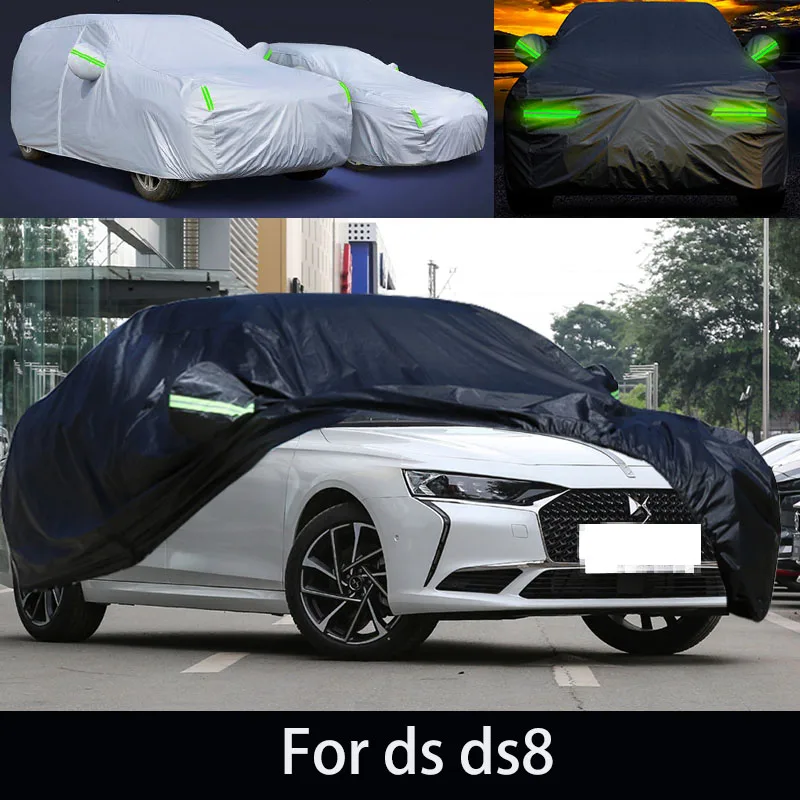 

For ds ds8 auto anti snow, anti freezing, anti dust, anti peeling paint, and anti rainwater.car cover protection