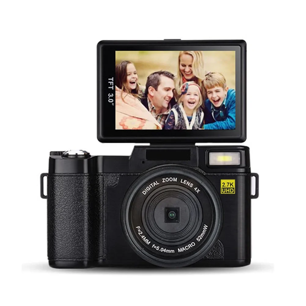 YYHC-Max 48 Mega Pixels Dslr Digital Camera With 3.0'' TFT Color Display And 16 X Digital Zoom