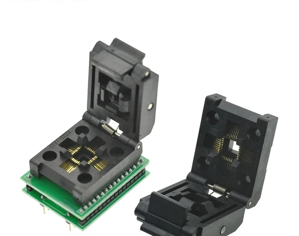 

Розетка горелки LQFP TQFP QFP48–DIP48 с расстоянием между контактами 0,5 мм, перекидная розетка для программирования