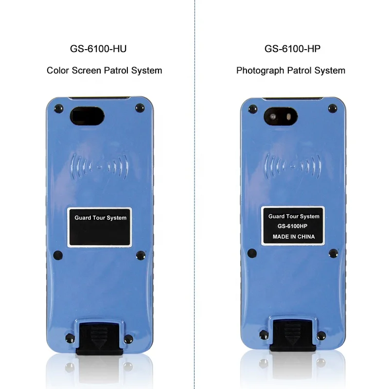 Sistem Patroli Penjaga Tur Pembaca RFID Dengan Layar LCD Besar Dan Dukungan USB Plug And Play Tahan Air IP65 GS-6100HU