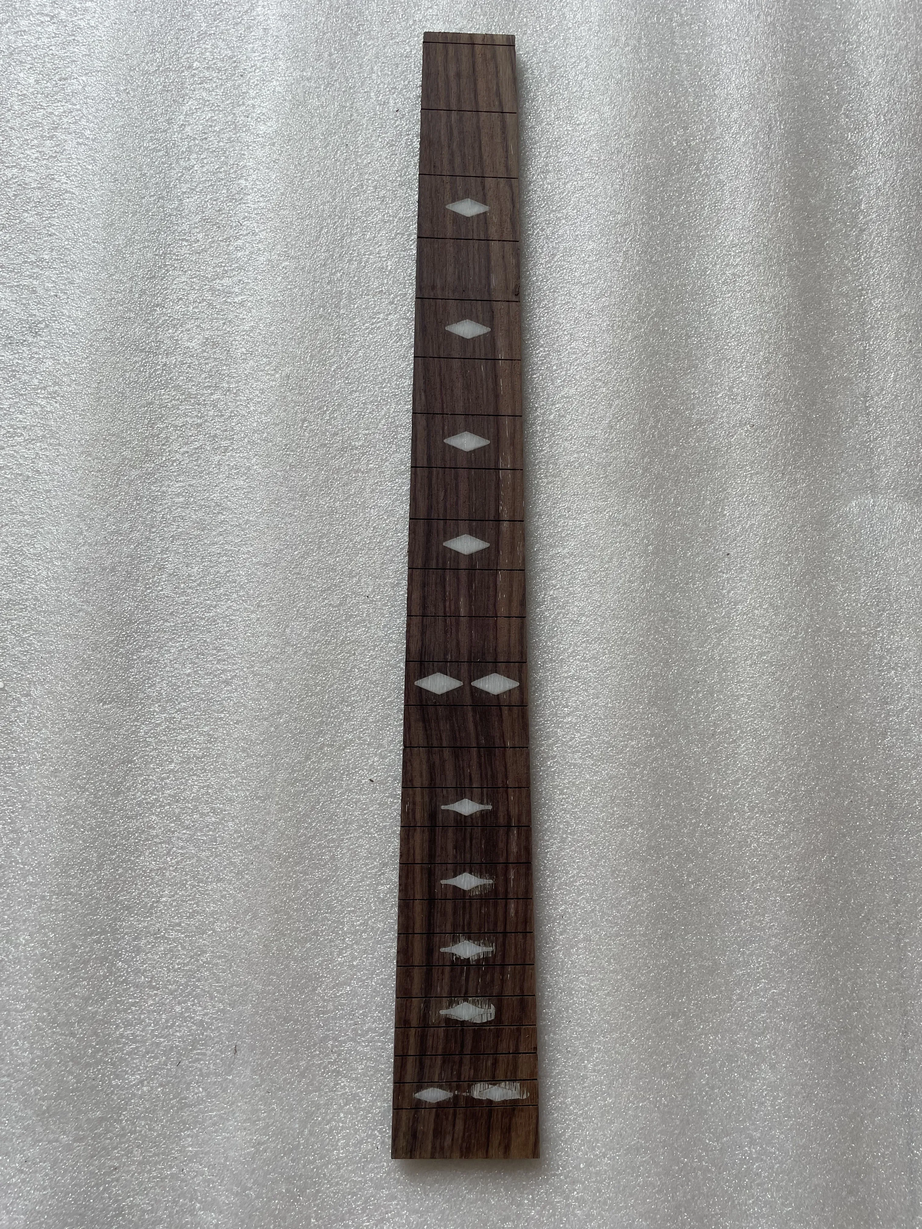 Rare Acrylic Inlayed Rosewood Fingerboard Fretless Electric Guitar Fretboard 20/22/24 Fret Acoustic Guitar Neck Part DIY Mterial