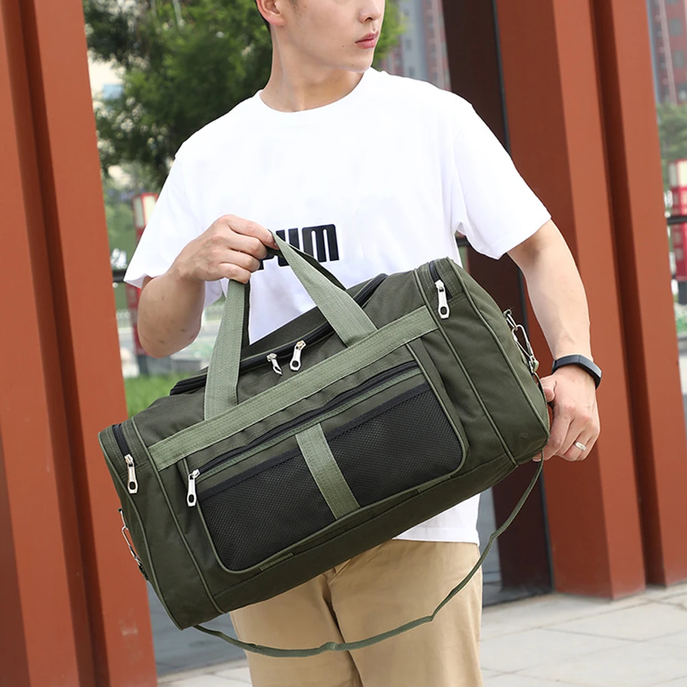 Oxford Sports Bag Large Capacity Fitness Training Bag Waterproof Large Capacity Weekend Duffle Travel Bag Fitness Bag