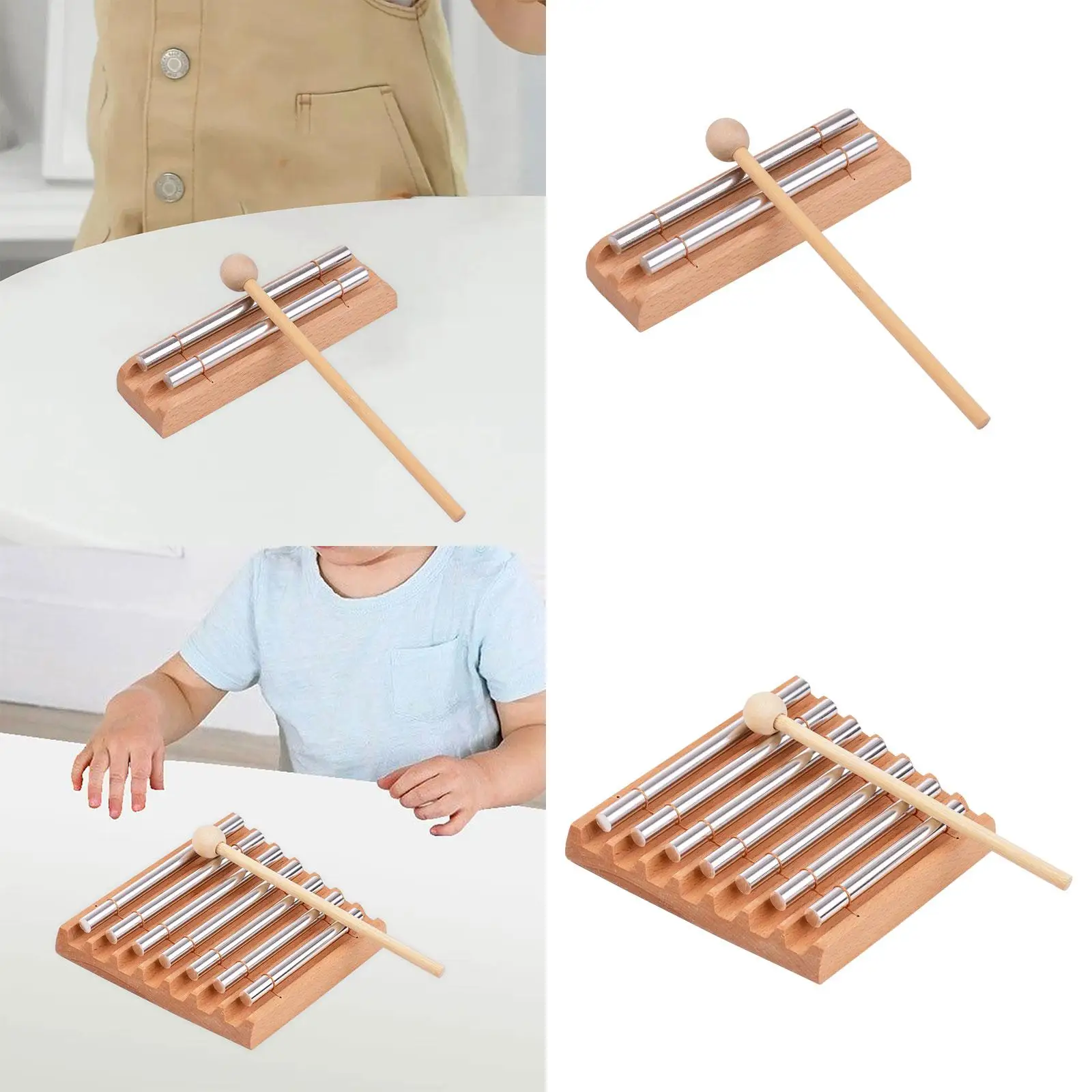 

Колокольчики для медитации, деревянный колокольчик для йоги, расслабляющий звуковой офис