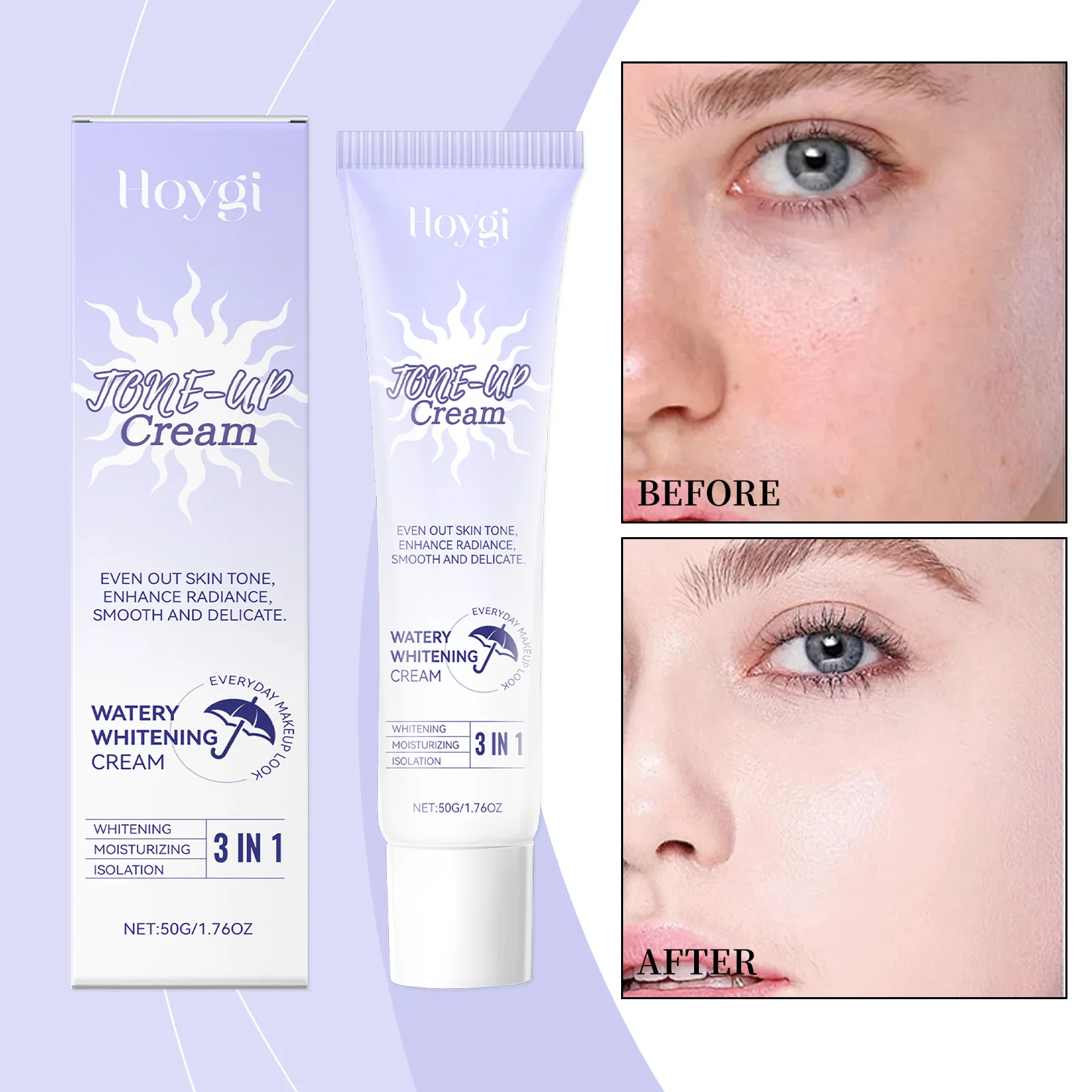 Sérum éclaircissant pour la peau – Soutenez même le teint et améliore l'éclat – Traitement du visage lisse et délicat