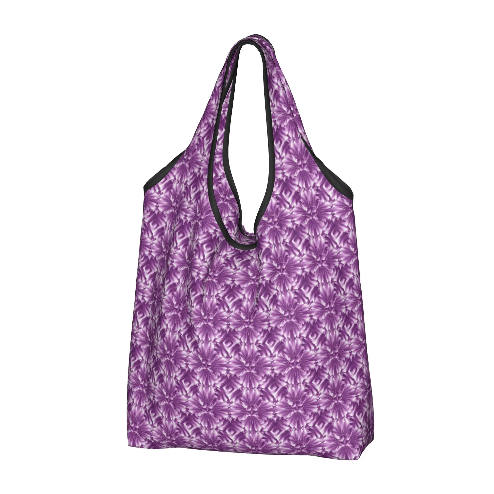 Fashion Trend 3D Flowers Groceries Shopping Bag Fashion Shopper Shoulder Tote Bags Big Capacity  Luxury High 3D Floral Handbag