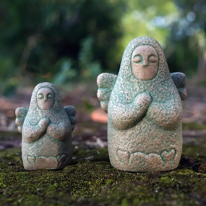Game Model Hylia Goddess Figurine Pieces Fish Tank Bonbon Field Miniature Landscape Desktop Decoration Festival Gift