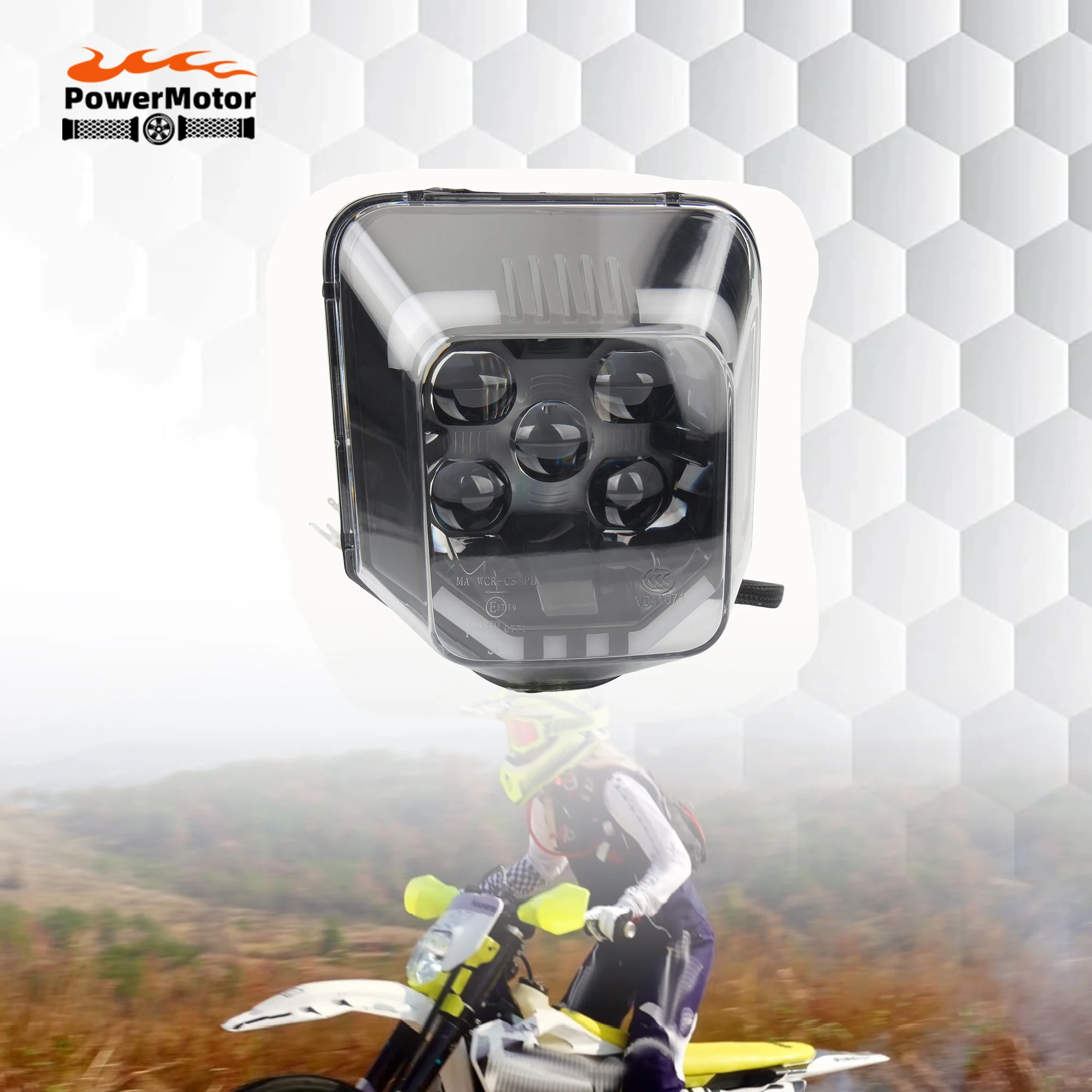 

Motocross LED Headlight For Husqvarna TE FC FE TC 125 300i 250 300 450 701 Motorcycle Dirt Bike Headlamp Accessories Enduro