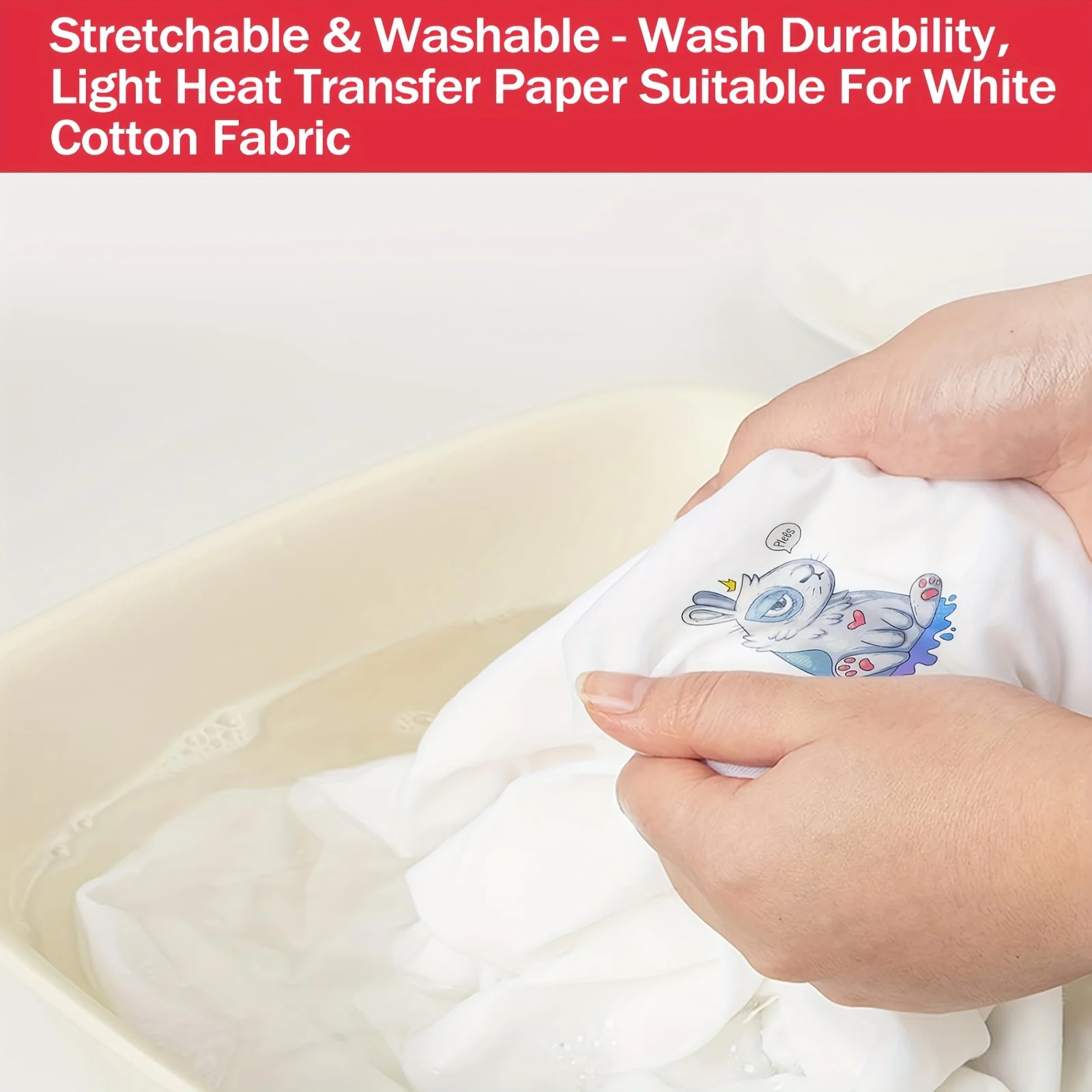 5 أوراق 8.5X11 بوصة ورق نقل الحرارة للقمصان القابلة للطباعة نقل الحرارة الفينيل للحديد على نقل النافثة للحبر