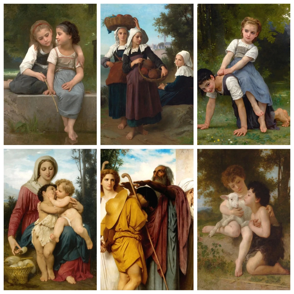 

Набор из 500 деталей пазлов «Известный художник Вильям Бугеро» – развивающая игра для всей семьи, идеальный подарок для игровой комнаты, спальни, гостиной