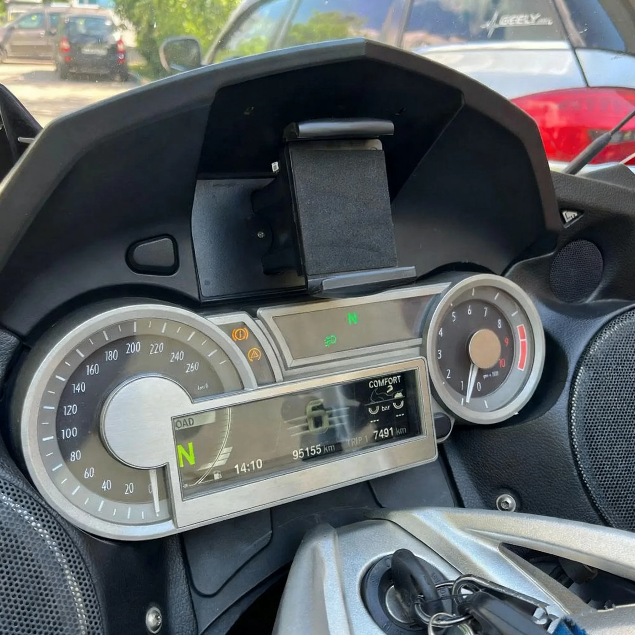 K 1600 B GT GTL حامل هاتف الدراجة النارية الملاحة قوس لتحديد المواقع حامل جبل لسيارات BMW K1600B K1600GT K1600GTL 2011-2020 للصدمات