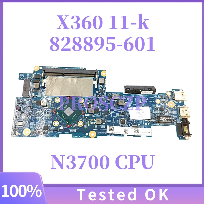 

828895-001 FOR HP X360 11-k120NR 11-K Laptop Motherboard 828895-601 828895-501 N3700 CPU Motherboard 100% fully tested
