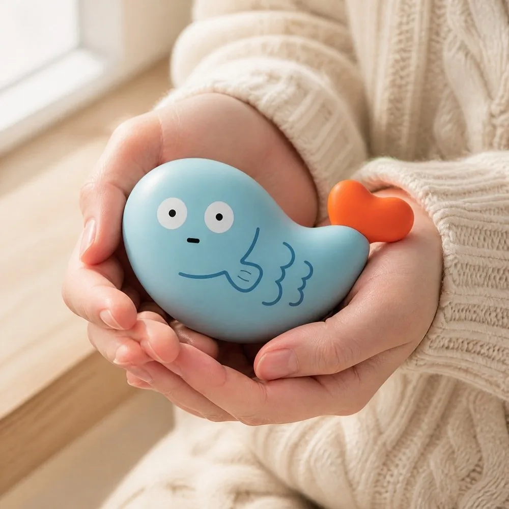 Cute Hand Warmer Shell Compact Portable Pocket Hand Warmer Smooth Outer Cover Creative Hand Warm Cover Cold Winter