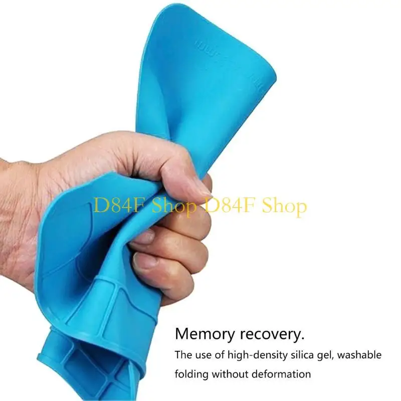 D84F Mat soldadura Aislamiento resistente calor trabajo Mat aislamiento Mat