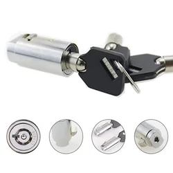 Zinc Alloy Universal Size Key Vending Machine Cylinder Lock Tubular Key Industrial Cabinet Lock Core with 3 Keys
