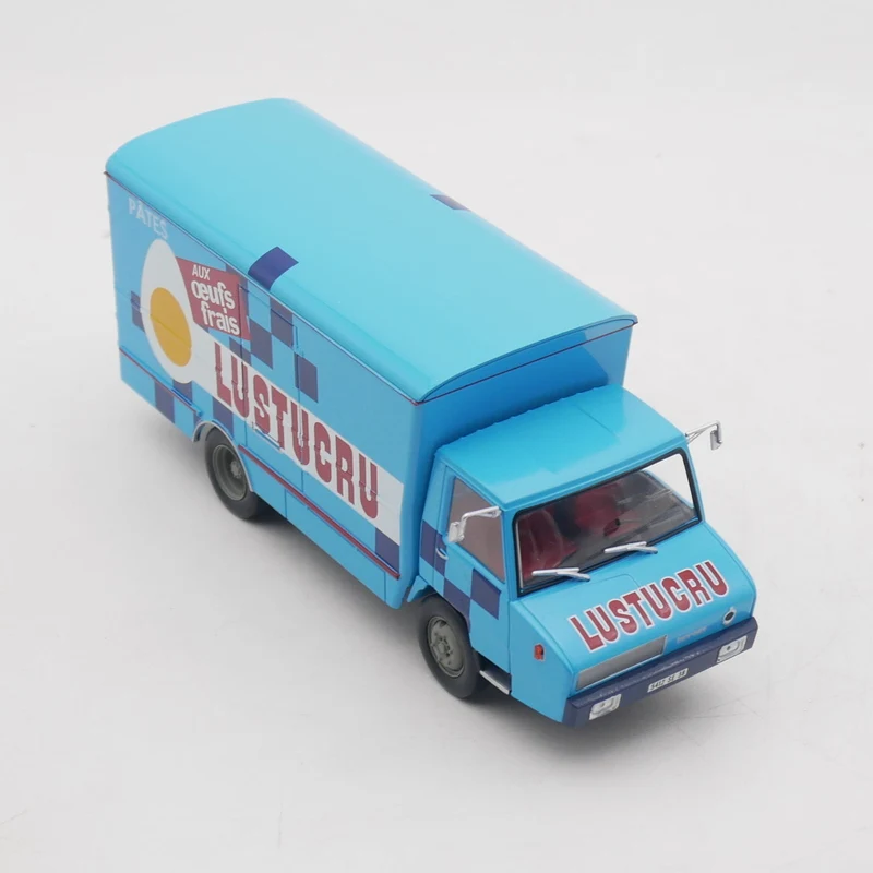 Diecast Ixo 1:43 Scale Berliet Stradair Truck Large Van Alloy Car Model Collectible Toy Gift Souvenir Display Ornament