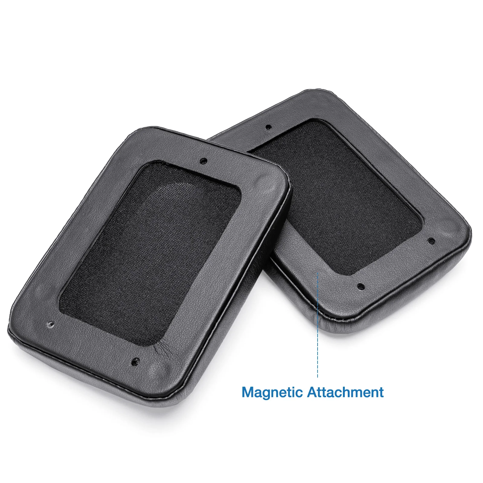 بطانة للأذن من الجلد الناعم لـ Harman Kardon BT Premium,NC Premium فوق الأذن سماعة وسادة من اسفنج الفوم وسادات الأذن