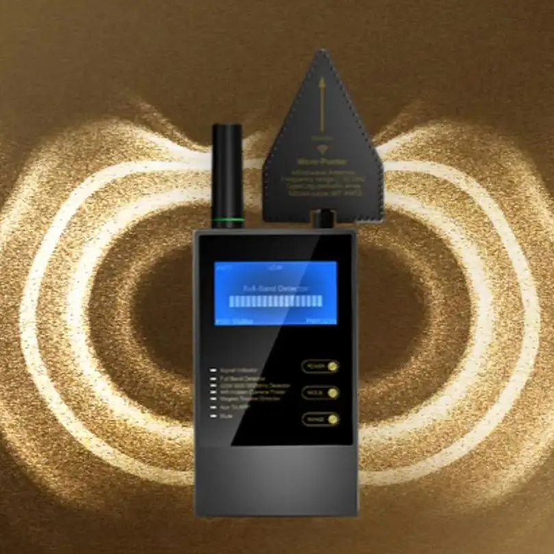 Detector de Cámaras Ocultas Antiespía Seesii, Detector de Señales GPS, Localizador Magnético, 900/1800MHz, para Viajes y Seguridad en la Oficina