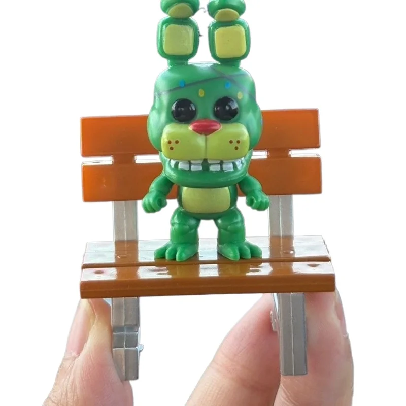Cinco Noites At Freddys Série Figura Figuras de Brinquedo de Ação Springtrap Decoração de Mesa Bonito Dos Desenhos Animados Meninos Meninas Crianças Presente de Aniversário